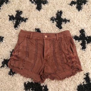 Free People Jean Shorts